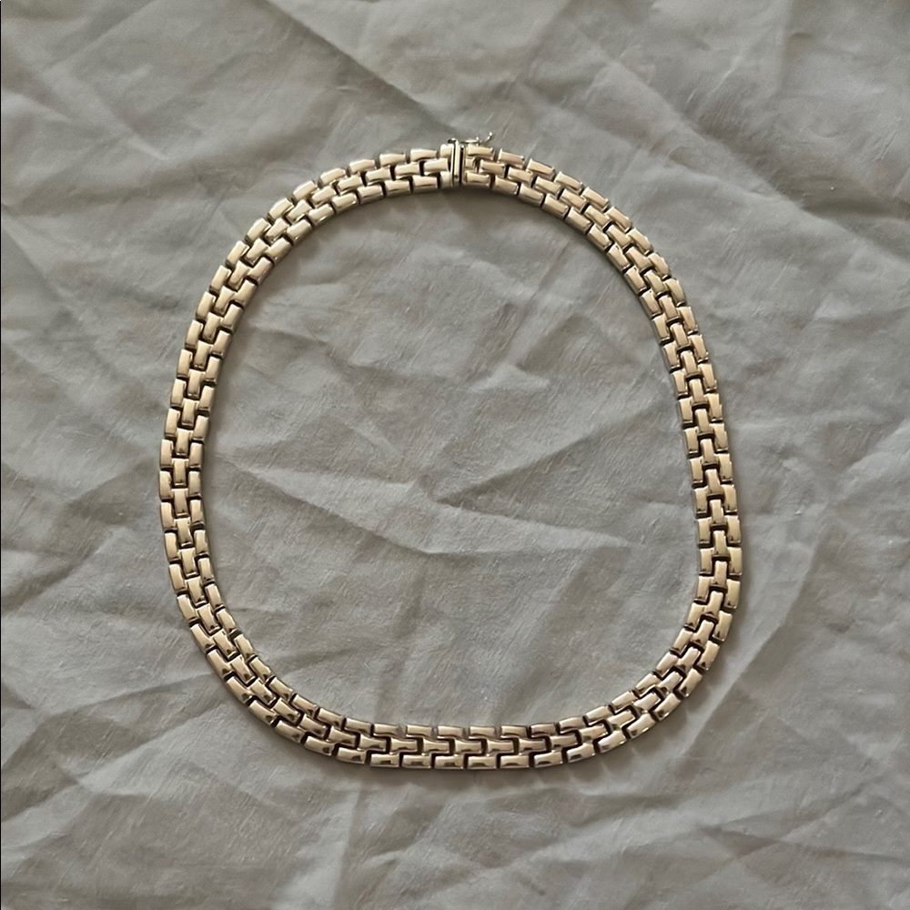 Sterling Silver Panther Link Chain
